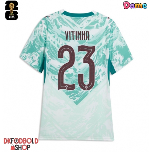 Portugal Vitinha #23 Udebanetrøje Dame VM 2026 Kort ærmer
